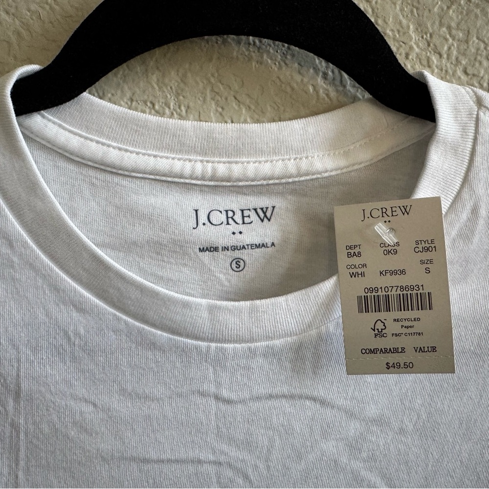 NWT J. Crew Men’s Lobster Graphic Tee Size Small - Picture 3 of 4